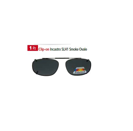 Clip-on incastro SLH1 smoke ovale - 9000000004949